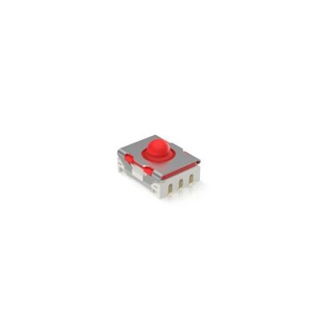 Rafi Keypad Switch, 1 Switches, Spst, Momentary, 0.1A, 42Vdc, 8N, Solder Terminal, Surface Mount-Straight 1.14.002.011/0000